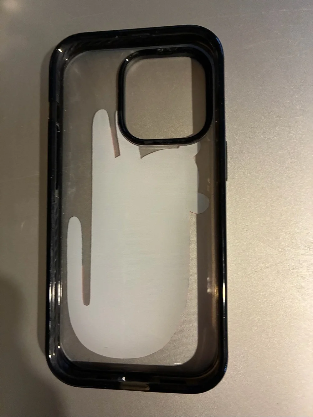 Casetify Pink Spotted Cat Clear Protective Phone Case